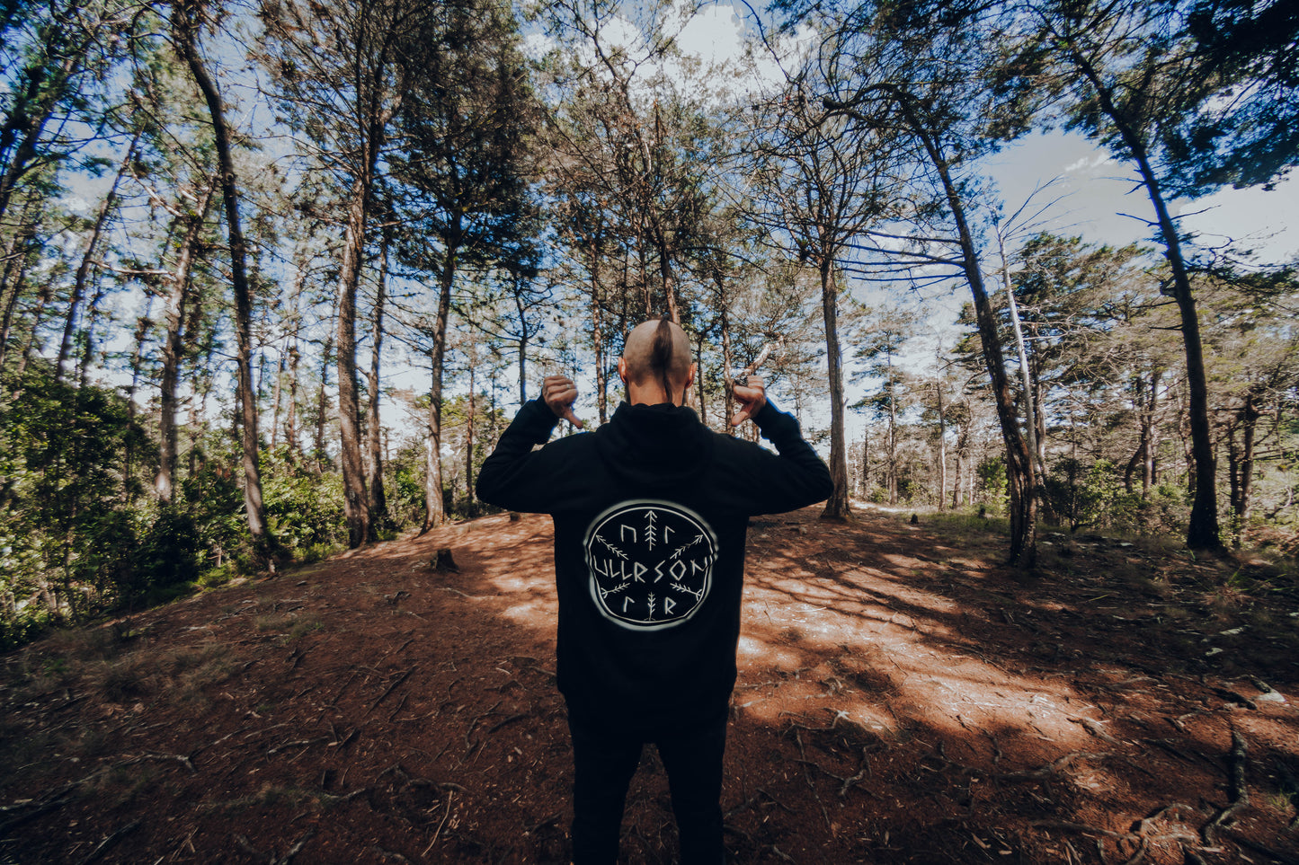 V. Ullrson - Hoodie Unisex - (Ullrson Logo on Back / Ullrson Records Logo on Front)
