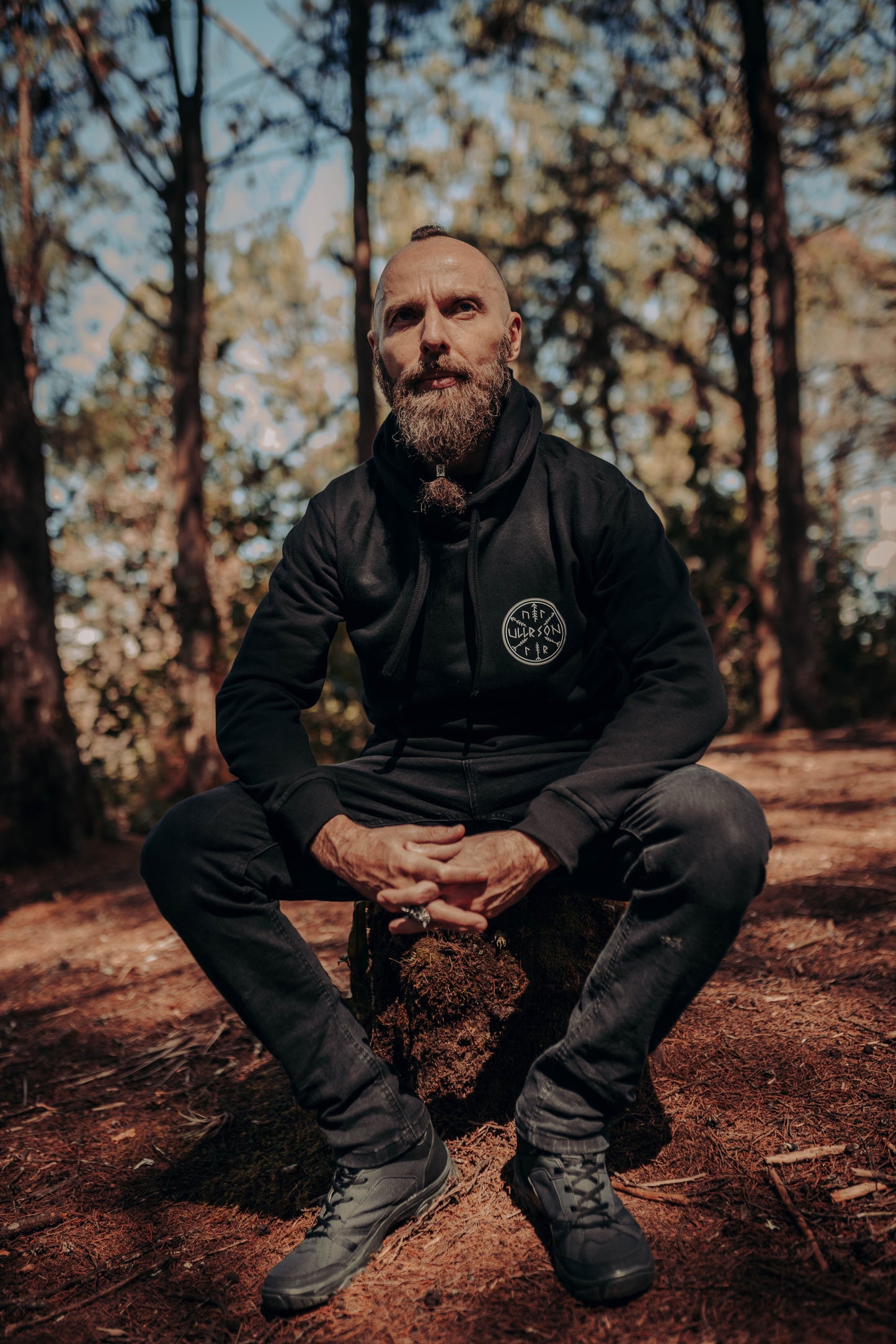 W. Ullrson -  Hoodie Unisex - (Ullrson Records Logo on Back / Ullrson Logo on Front)