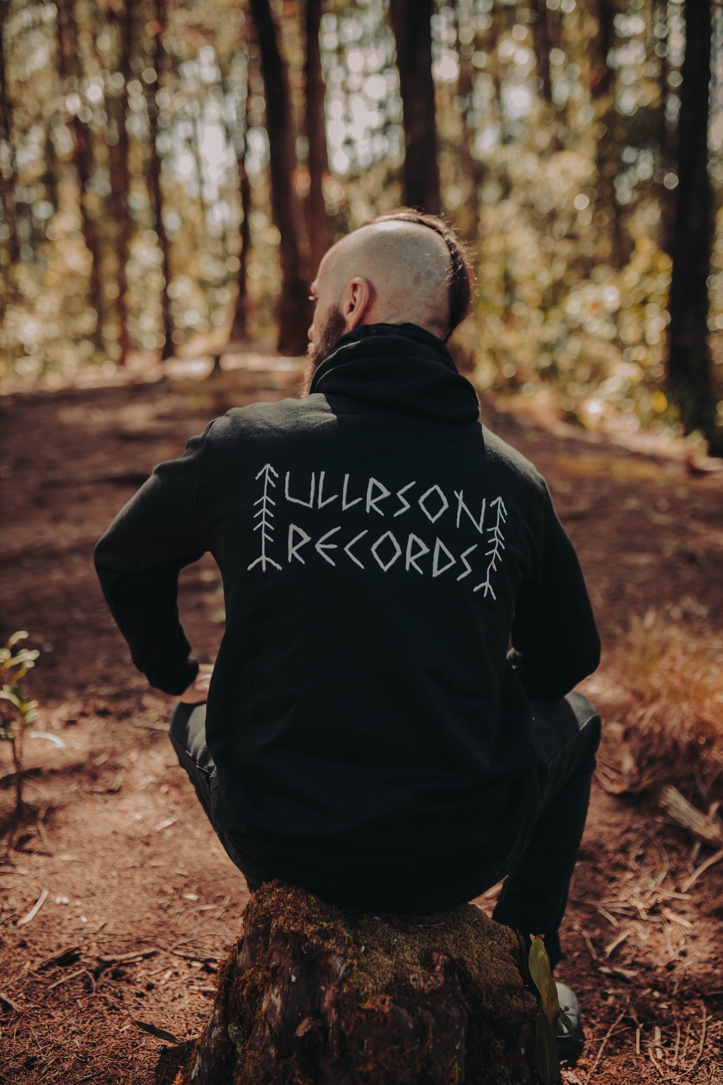 W. Ullrson -  Hoodie Unisex - (Ullrson Records Logo on Back / Ullrson Logo on Front)
