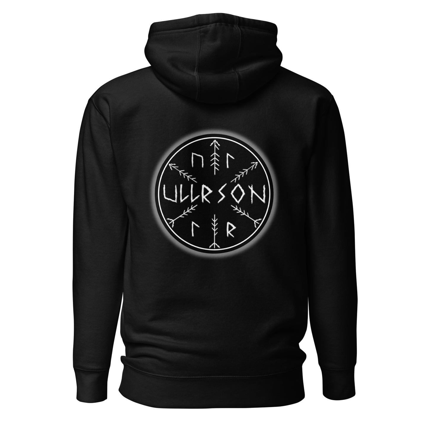 V. Ullrson - Hoodie Unisex - (Ullrson Logo on Back / Ullrson Records Logo on Front)